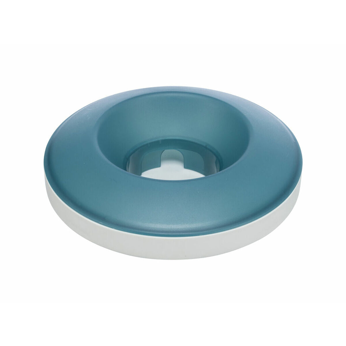 Dog Feeder Trixie Slow Feeding Blue Grey Natural rubber Plastic TPR Ø 23 cm 500 ml-0