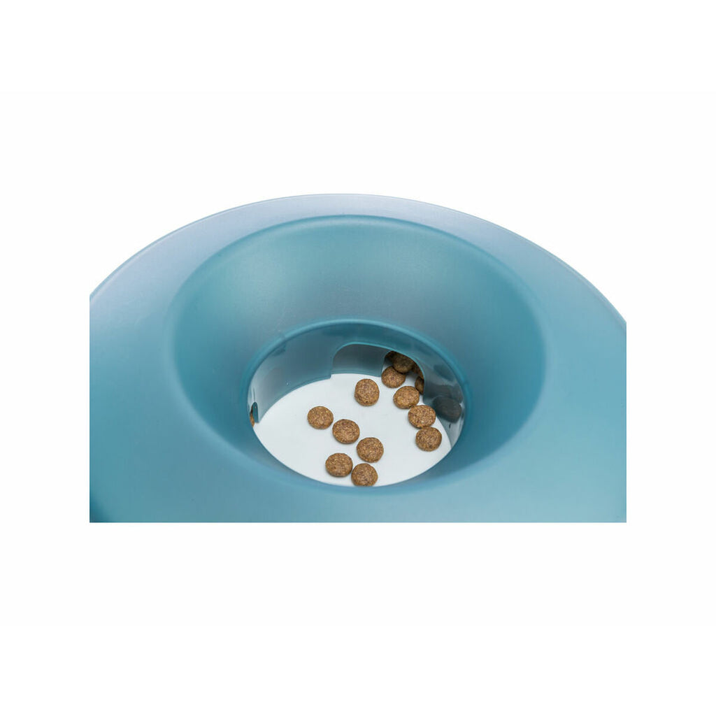 Dog Feeder Trixie Slow Feeding Blue Grey Natural rubber Plastic TPR Ø 23 cm 500 ml-6