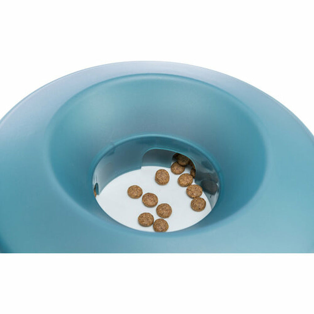 Dog Feeder Trixie Slow Feeding Blue Grey Natural rubber Plastic TPR Ø 23 cm 500 ml-5