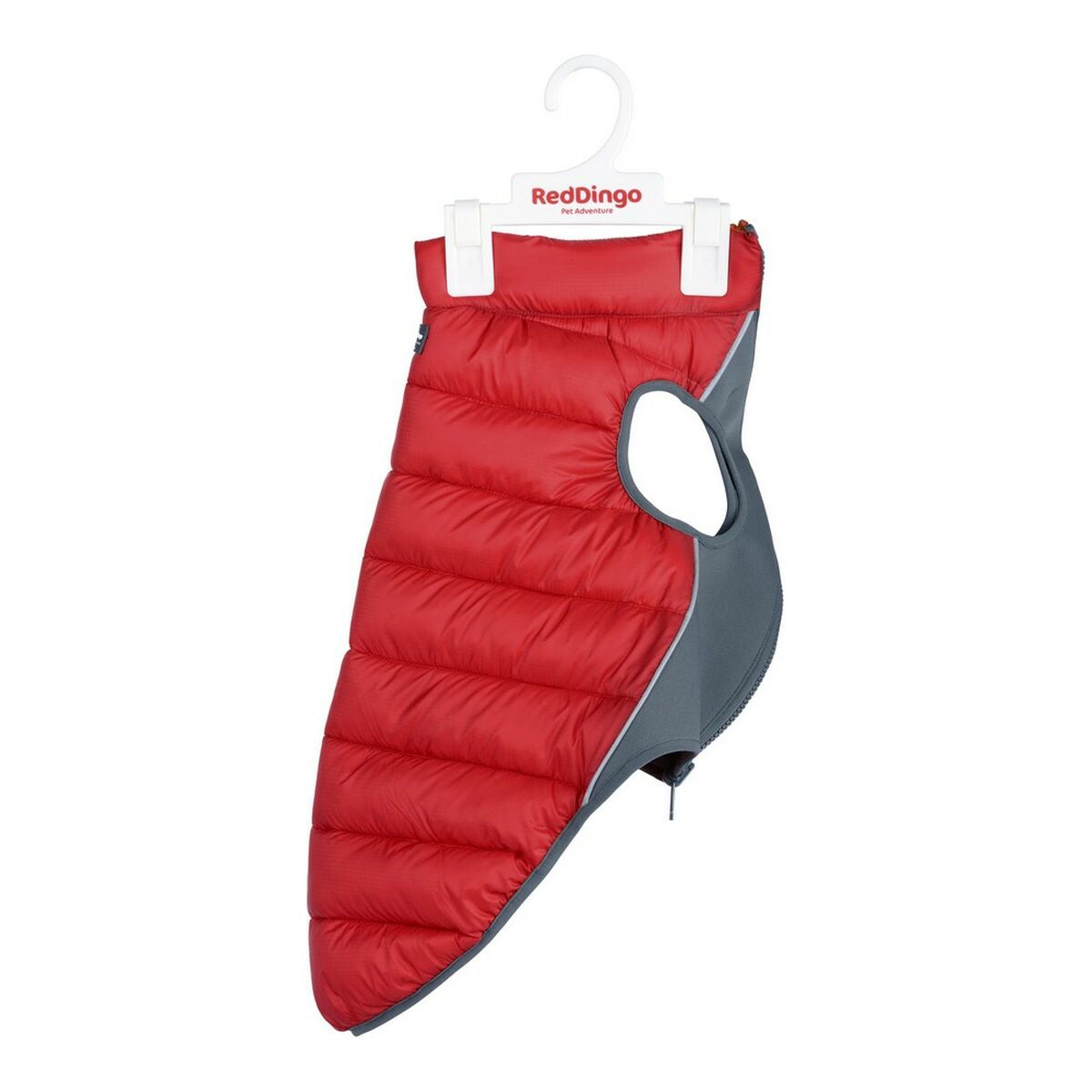 Dog Coat Red Dingo Puffer 40 cm Orange/Red-3
